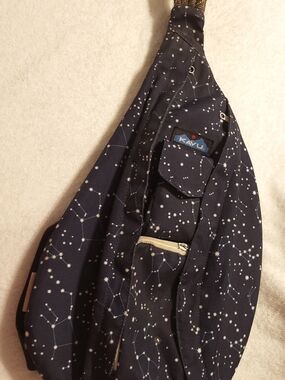 Kavu Stargaze Rope Sling Bag Constellation Stars HTF Rare